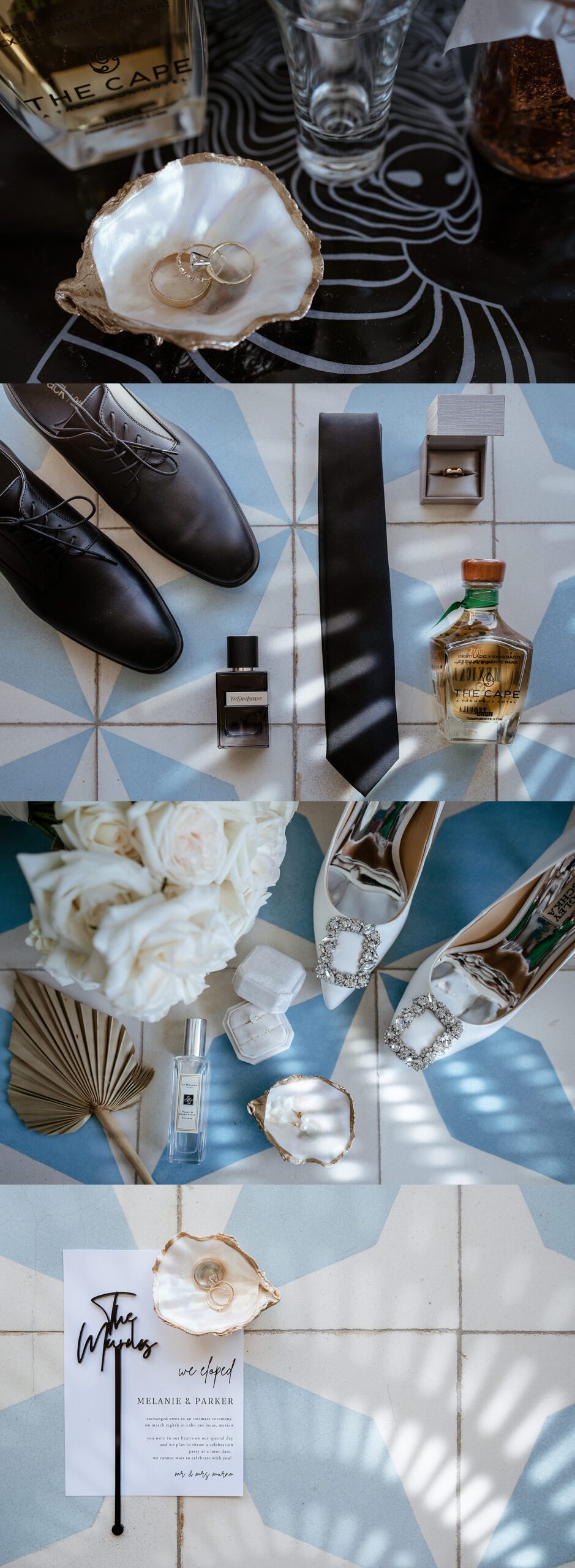 Wedding Day details The Cape Hotel Cabo San Lucas