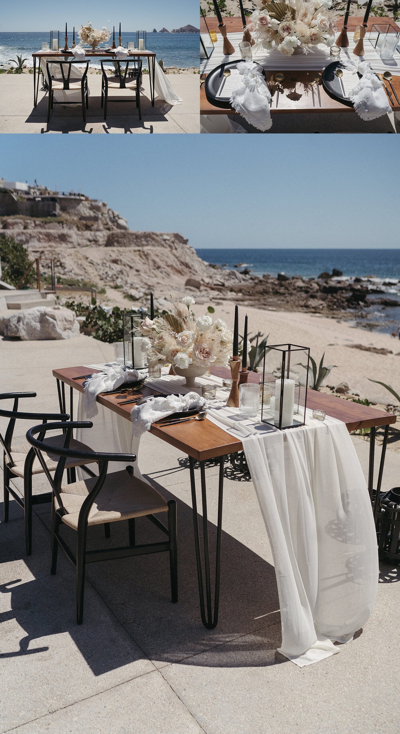 Table Decor Wedding at The Cape Hotel Cabo San Lucas